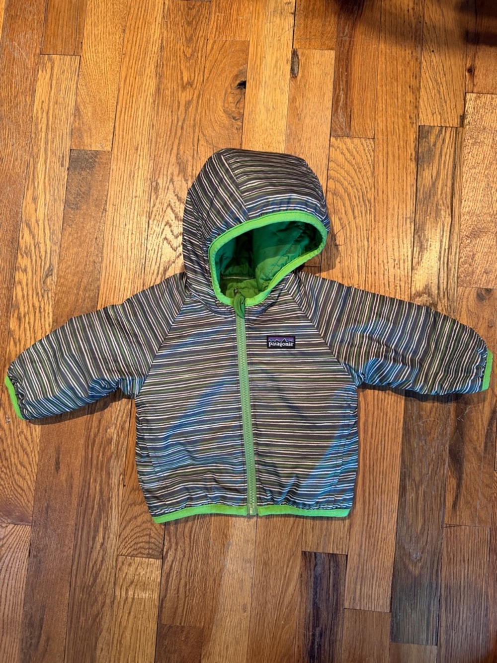 Patagonia Baby Hooded Reversible Jacket